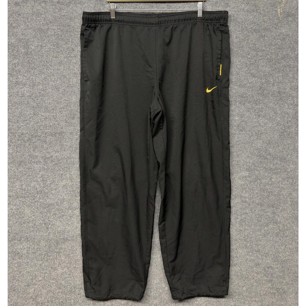 Nike Dri-FIT Livestrong Pants Mens 2XL Black Training Athletic Adjustable Ankle